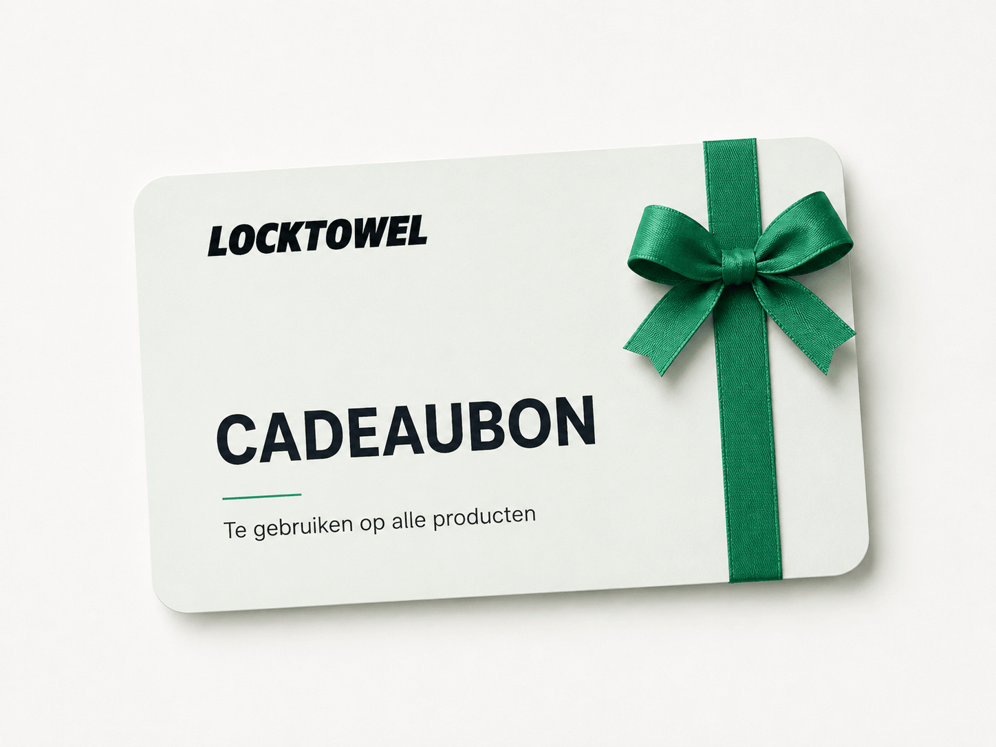 Digitale Cadeaubon - LockTowel